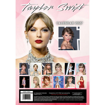 Calendrier 2027  Taylor Swift Format A3