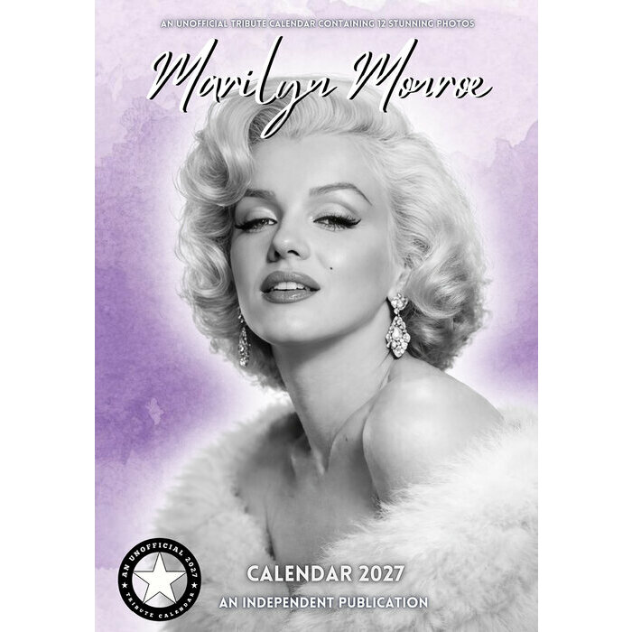 Calendrier Mural 2027  Marilyn Monroe