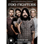 Calendrier 2027 Foo Fighter Hard Rock Format A3 Calendrier 2027 mural Foo Fighter