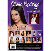 Calendrier 2027 Olivia Rodrigo Chanteuse Format A3 Calendrier 2027 papier Olivia Rodrigo