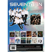 Calendrier 2027 Seventeen Kpop Coréen Format A3 Calendrier 2027 mural Seventeen Kpop Coréen Format A3