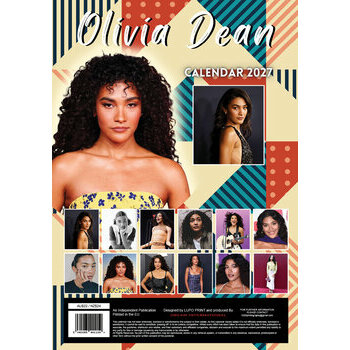 Calendrier 2027 Olivia Dean Chanteuse Format A3