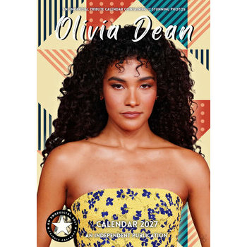 Calendrier 2027 Olivia Dean Chanteuse Format A3