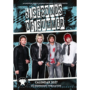Calendrier 2027 5 Seconds of Summer Format A3