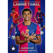 Calendrier 2027 Lamine Yamal Football Format A3 Calendrier 2027 mural Lamine Yamal