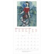 Calendrier Papier 2027 Artiste Marc Chagall