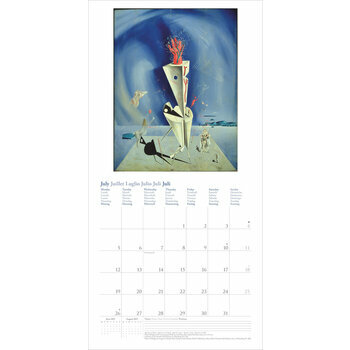 Calendrier 2027 Artiste Salvador Dali Surr&eacute;aliste