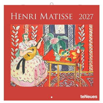 Calendrier 2027 Artiste Oeuvres Henri Matisse