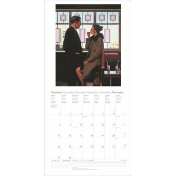 Calendrier 2027 Artiste Jack Vettriano