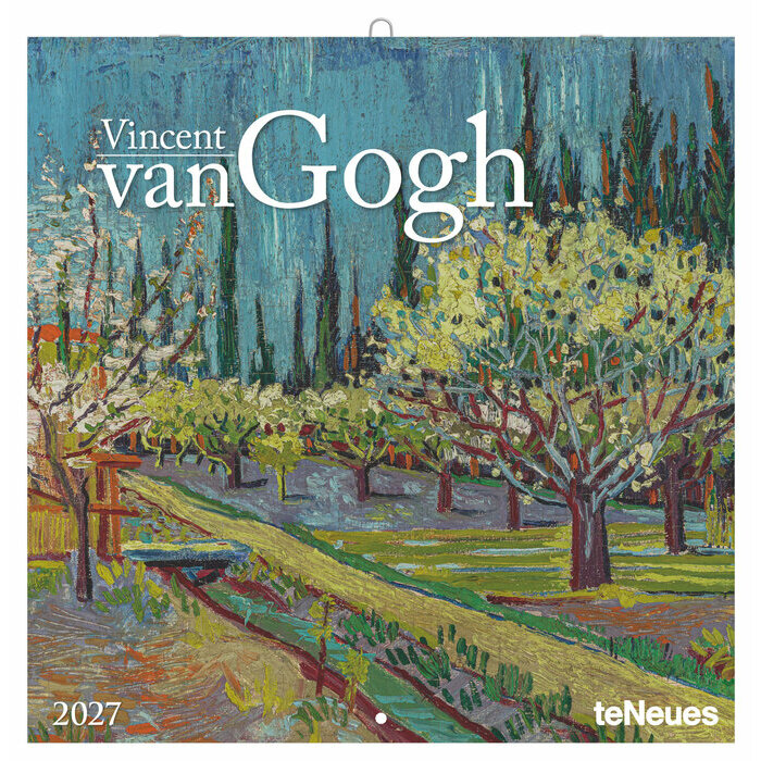 Calendrier 2027 Artiste Vincent Van Gogh