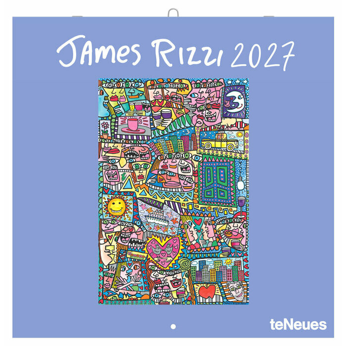 Calendrier 2027 Artiste James Rizzi