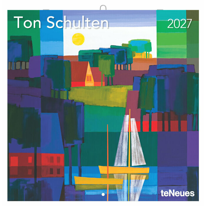 Calendrier 2027 papier Artiste Ton Schulten