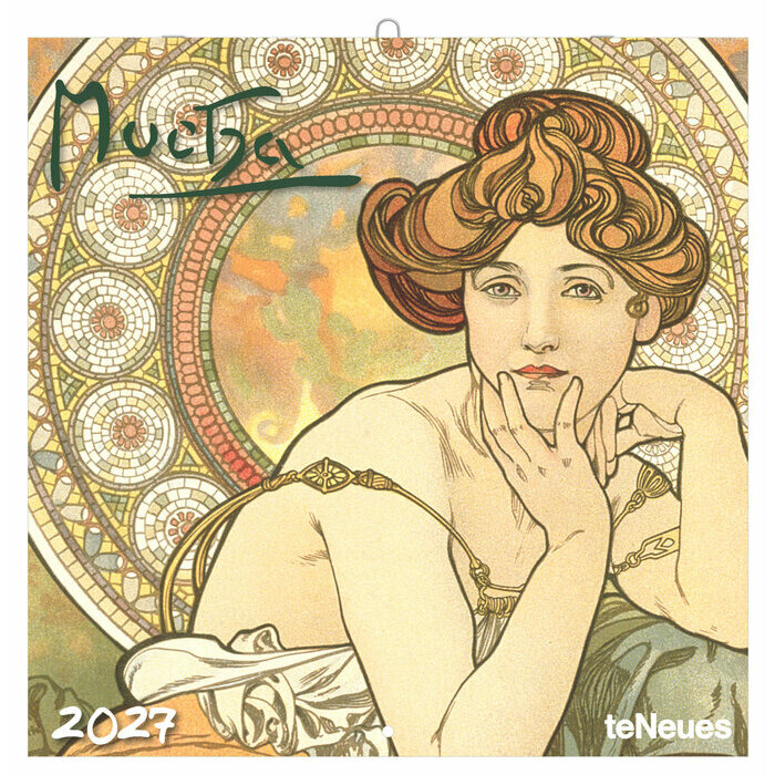 Calendrier 2027 Artiste Alphonse Mucha