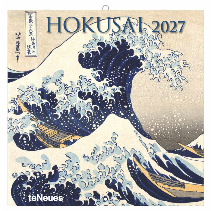 Calendrier 2027 Mural Artiste Japonais Hokusai