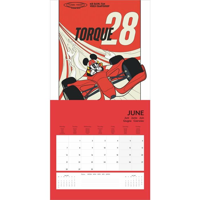 Calendrier Disney  2027 Mickey Mouse R�tro