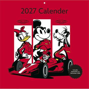 Calendrier 2027 Mickey Mouse R&eacute;tro
