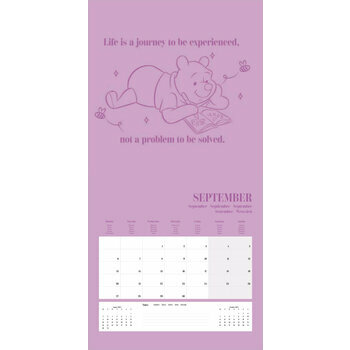 Calendrier 2027 Disney Winnie L'Ourson