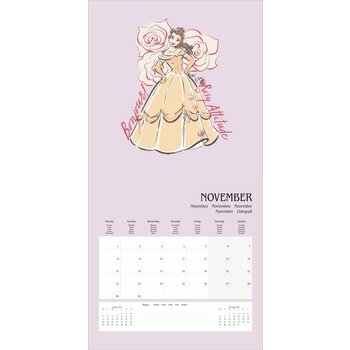 Calendrier 2027 Disney Princesses