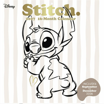 Calendrier 2027 Disney Lilo et Stitch