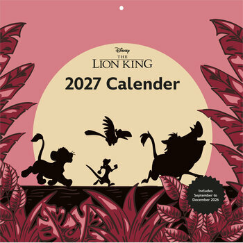 Calendrier 2027 Dessin Anim&eacute; Le Roi Lion Disney