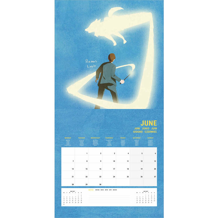 Calendrier 2027 papier Harry Potter Film Poudlard