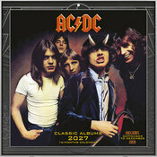 Calendrier Mural 2027 AC DC 