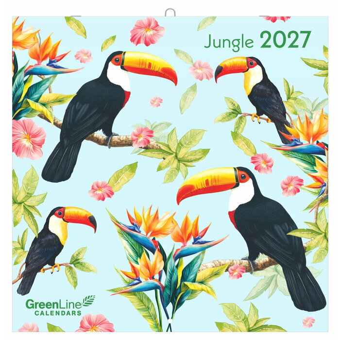 Calendrier 2027 Eco Responsable Jungle