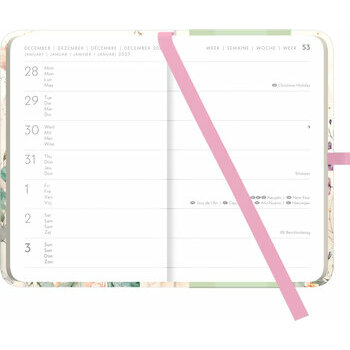 Mini Agenda Eco Responsable 2027 Floral