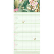 Calendrier Familial Eco-responsable Floral mural 2027