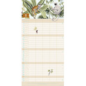 Calendrier Familial 2027 mural Eco-responsable Jungle 