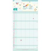 Calendrier 2027 papier Familial Eco-responsable Turnowsky