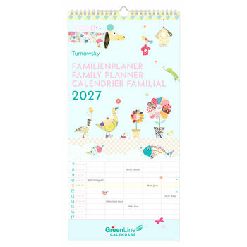 Calendrier Familial 2027 Eco-responsable Turnowsky