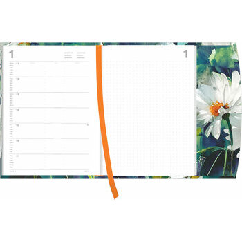 Agenda Magn&eacute;tique 2027 Fleurs Margueritte