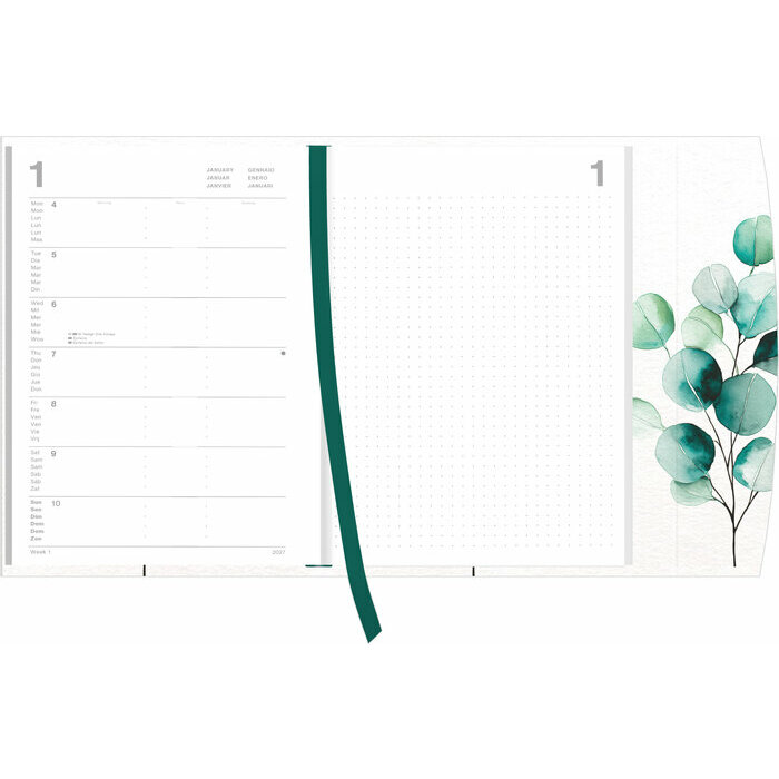 Agenda Magn�tique 2027 Fleurs Lys et Roses