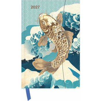 Agenda Poche Magn&eacute;tique 2027 Art Japonais