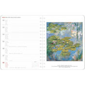 Agenda Spirale papier 2027 Claude Monet