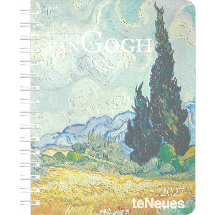 Agenda RELIURE Spirale 2027 Vincent Van Gogh