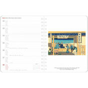 Agenda papier Spirale 2027 Hokusai