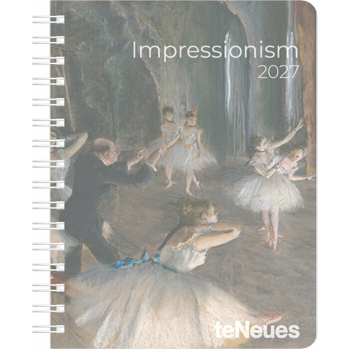 Agenda RELIURE Spirale 2027 Impressionniste