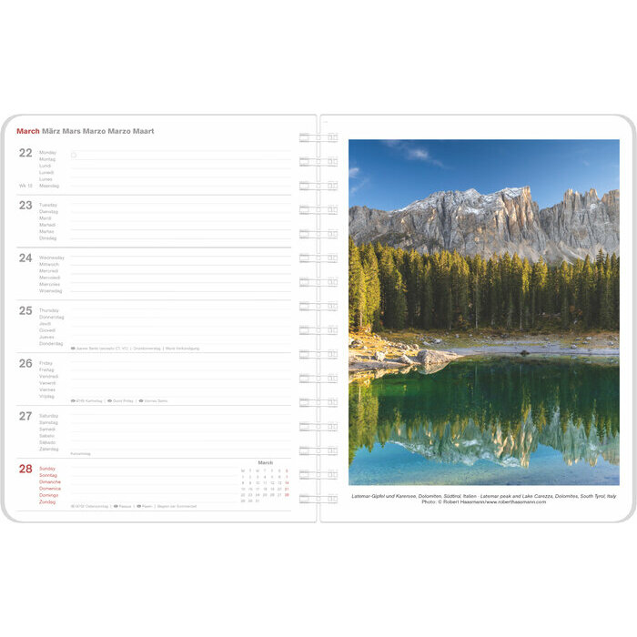 Agenda Spirale 2027 Paysage Nature