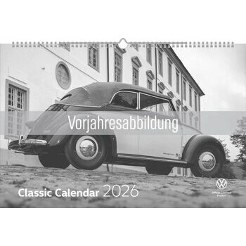Maxi Calendrier 2027 Volkswagen R&eacute;tro Classique