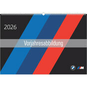 Maxi Calendrier Spirale  2027 Voiture BMW 