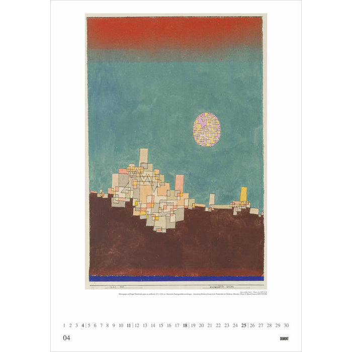 Maxi Calendrier 2027 Paul Klee