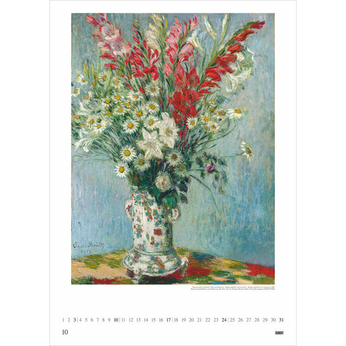 Maxi Calendrier 2027 Claude Monet