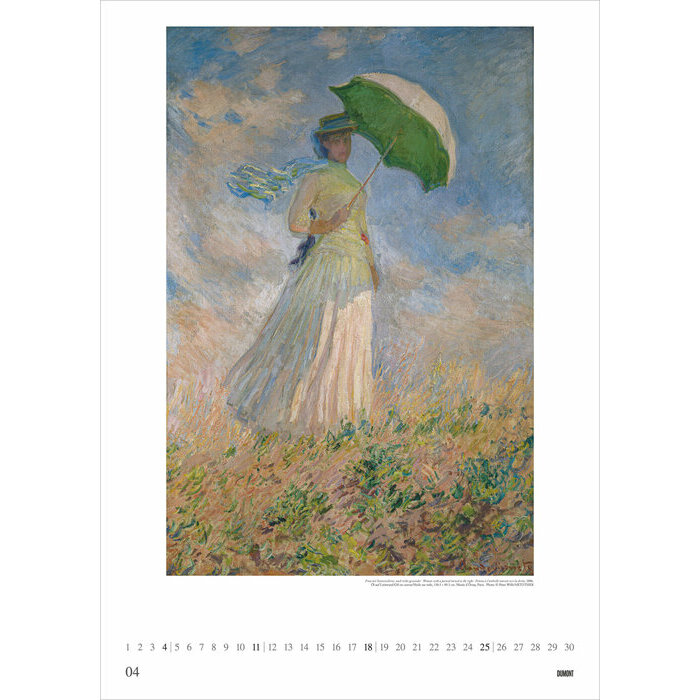 Maxi Calendrier Poster 2027 Claude Monet