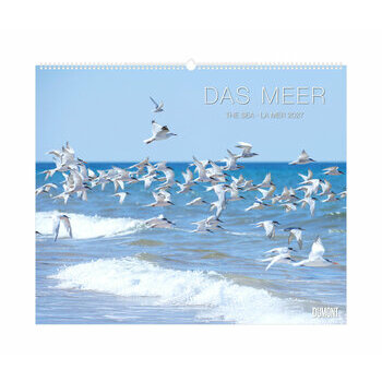 Maxi Calendrier 60x50cm 2027 La Mer Oc&eacute;an