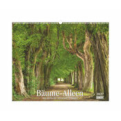 Maxi Calendrier Papier 52x42,5cm 2027 All�es Arbres