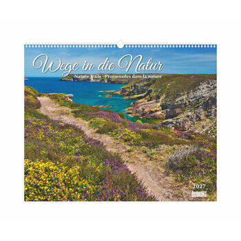 Maxi Calendrier 52x42,5cm 2027 Promenades dans la Nature 