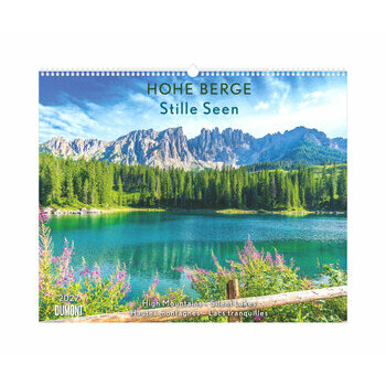 Maxi Calendrier 52x42,5cm 2027 Hautes Montagnes et Lacs