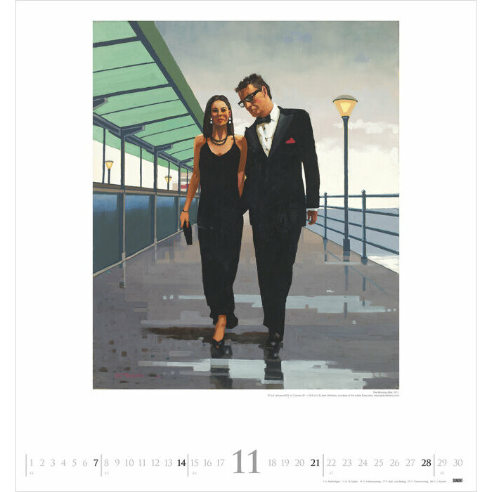 Maxi Calendrier 2027 Art Jack Vettriano